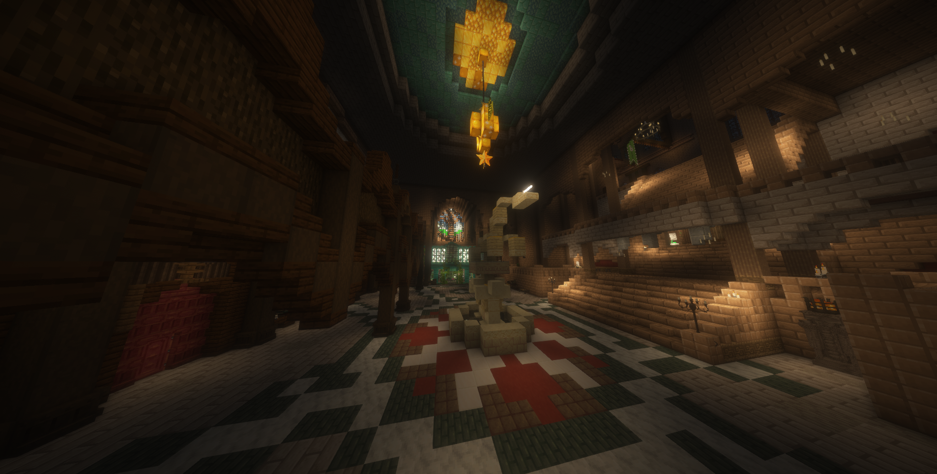 Mundo mágico del servidor de Minecraft